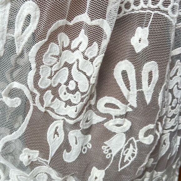 Jen's Pirate Booty x Free People Boho Lace Mini Dress Beach Coverup, Women’s S - Picture 7 of 9